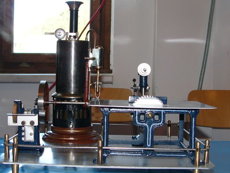 Uuml;ber 110 Jahre alt, die älteste Dampfmaschine Thüringens
